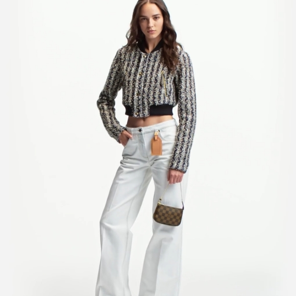 Louis Vuitton Mini Pochette Damier Ebene (Made in France) - Picture 5 of 13